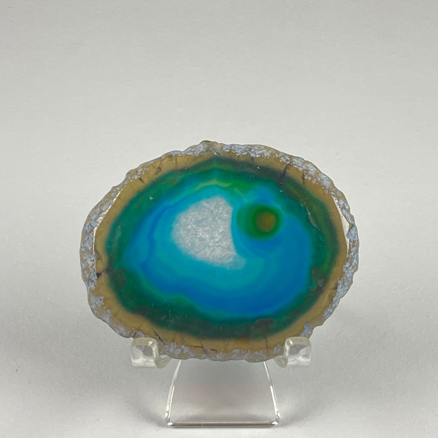 Agate Slice #22 - Dyed