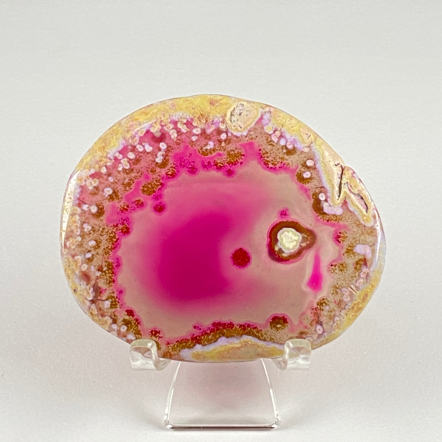 Agate Slice #6 - Dyed