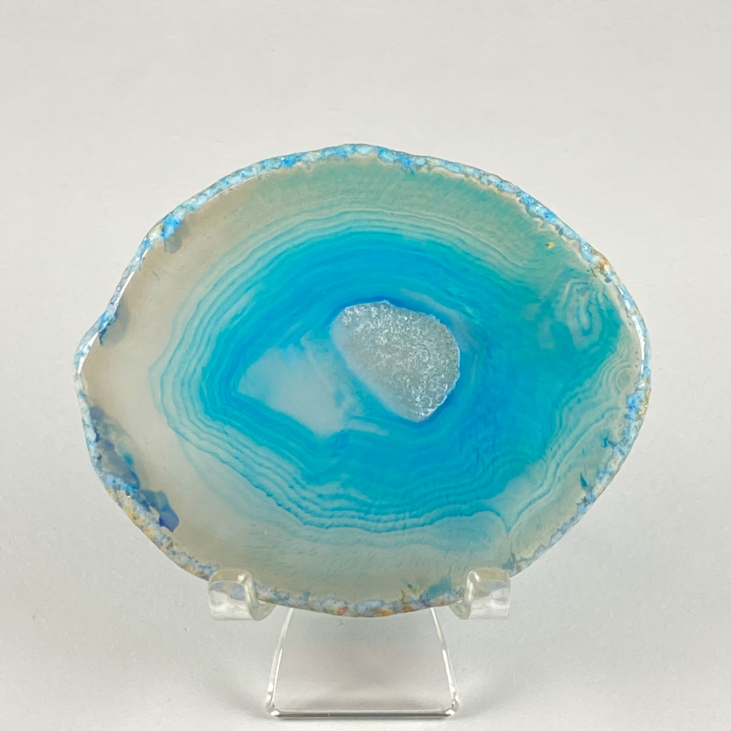 Agate Slice #64 - Dyed