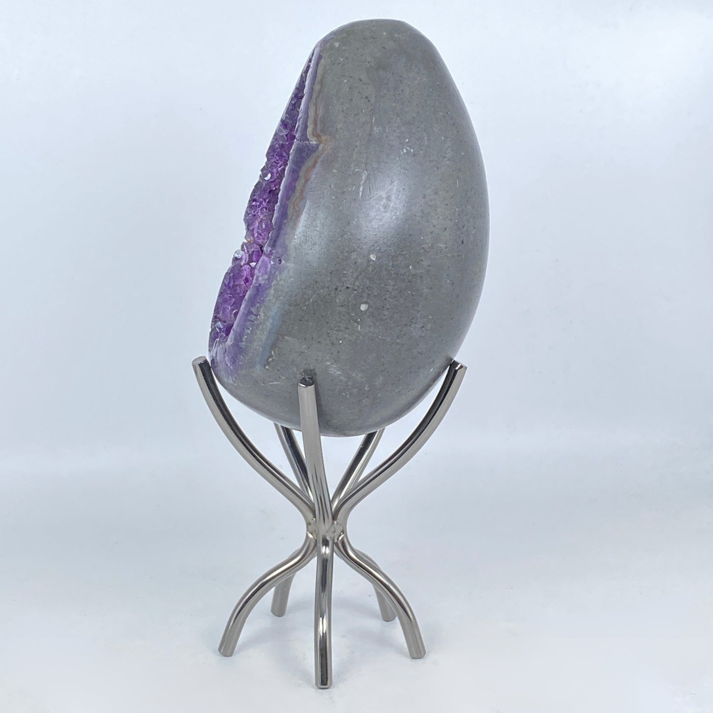 Amethyst Egg Cluster with FREE Stand!