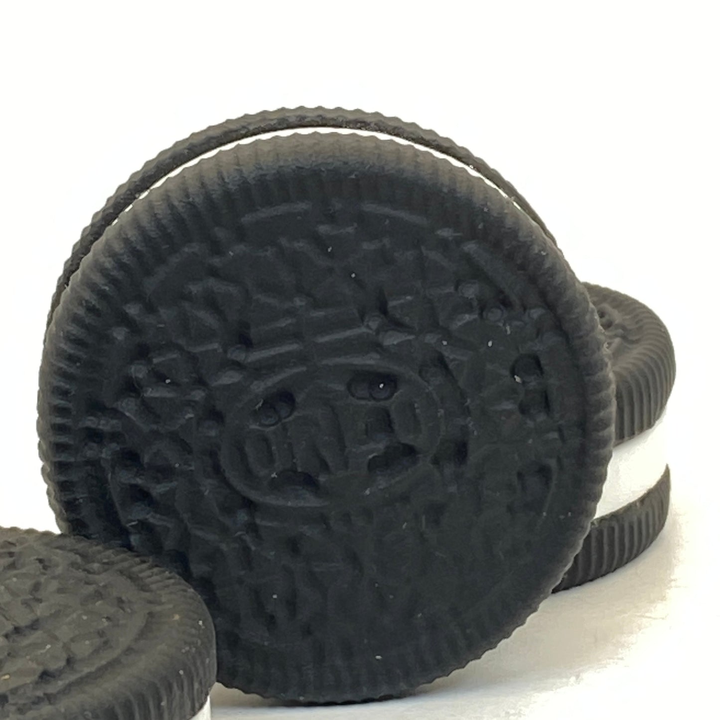 Black Obsidian & White Jade Oreo Cookie