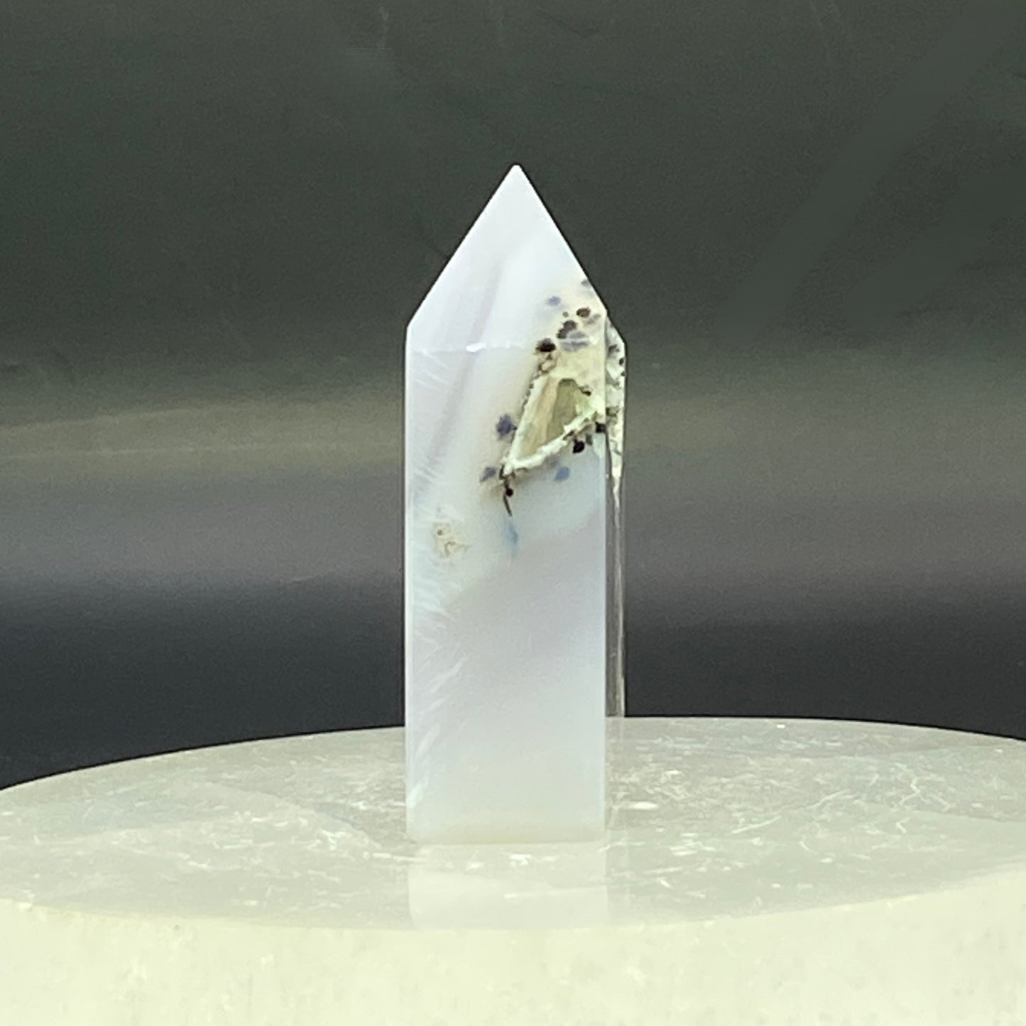 Druzy Agate Tower #8 - Small - Dendritic!