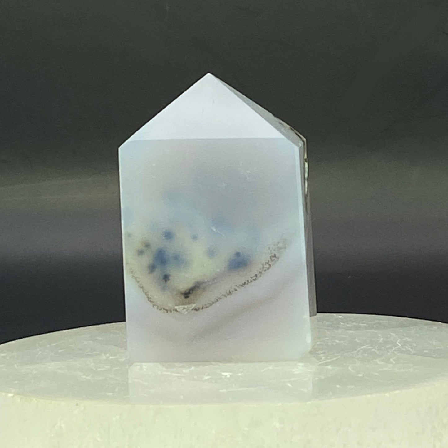 Druzy Agate Tower #8 - Small - Dendritic!