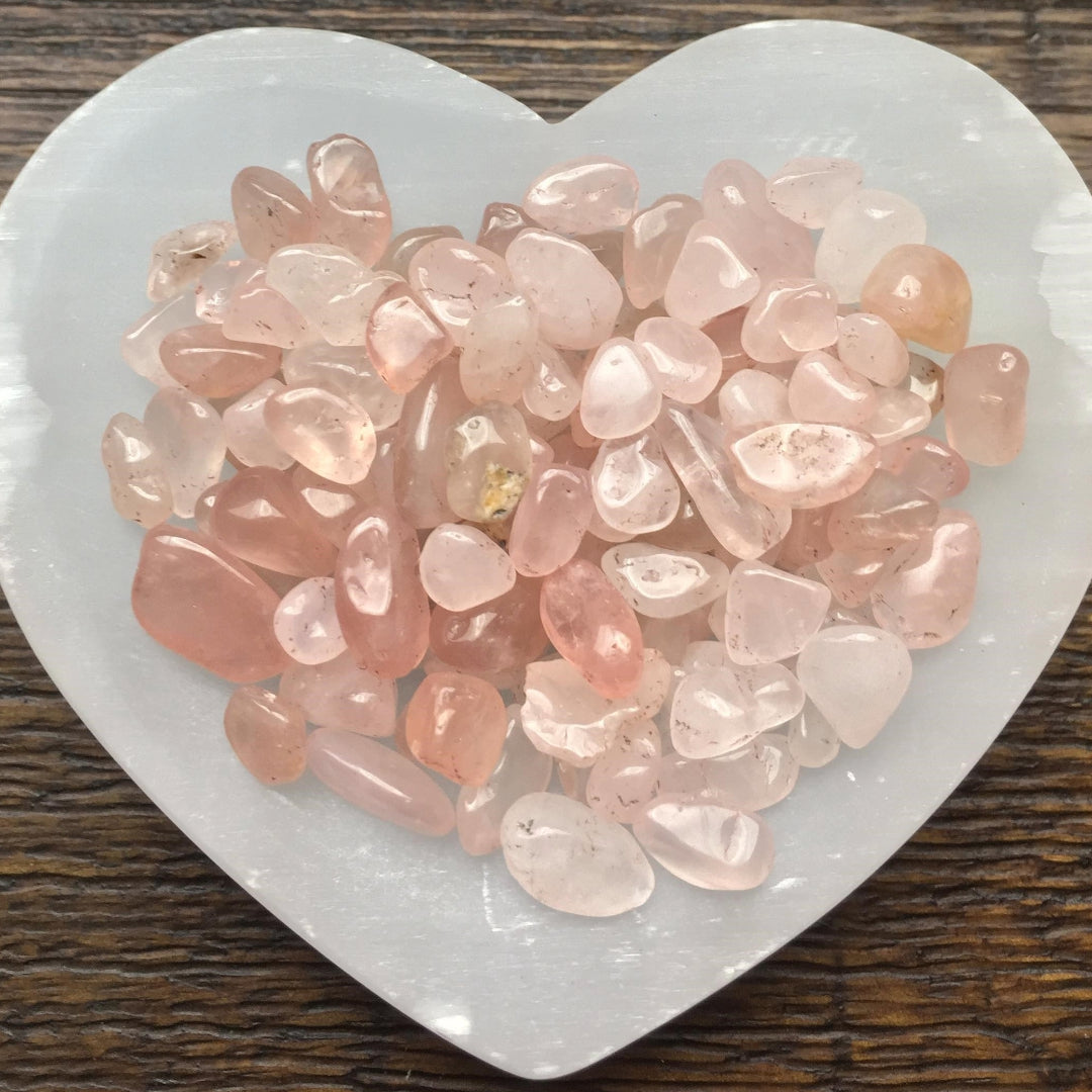 Rose Quartz Chips - Type A