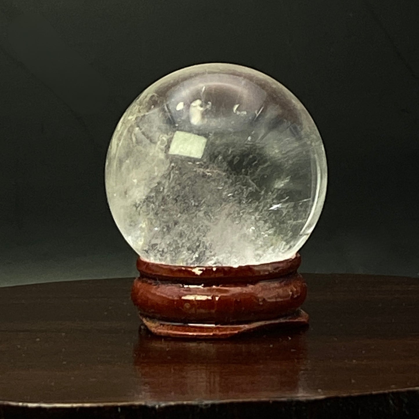 Clear Quartz Sphere #5 - 37mm