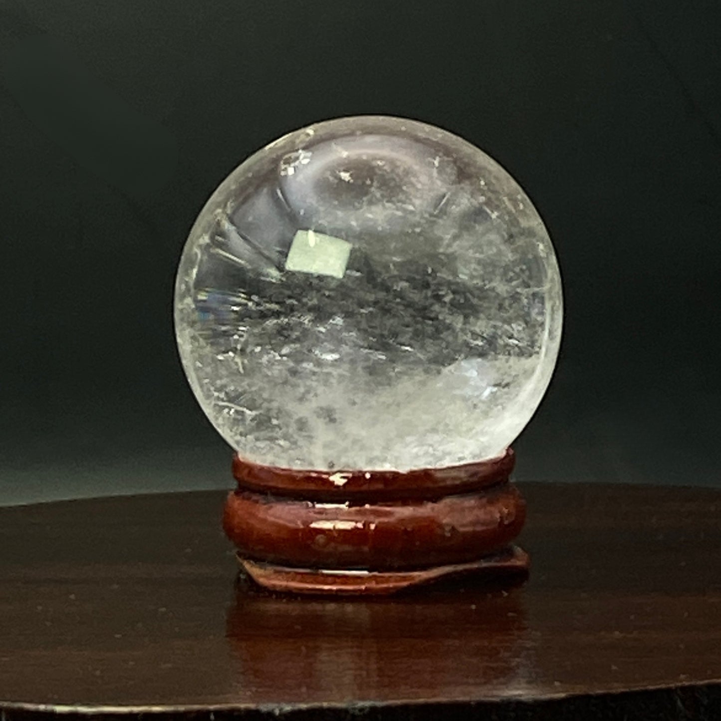 Clear Quartz Sphere #7 - 37mm