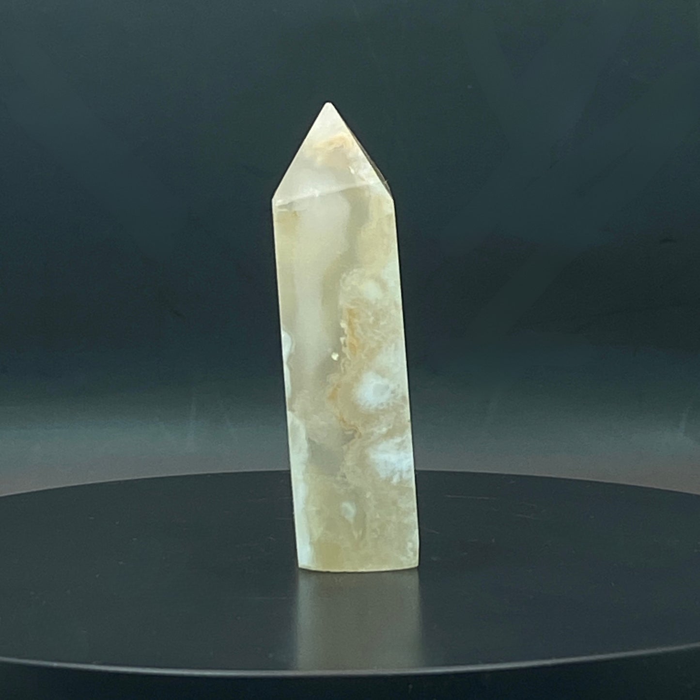 Flower Agate Point #4 - Small