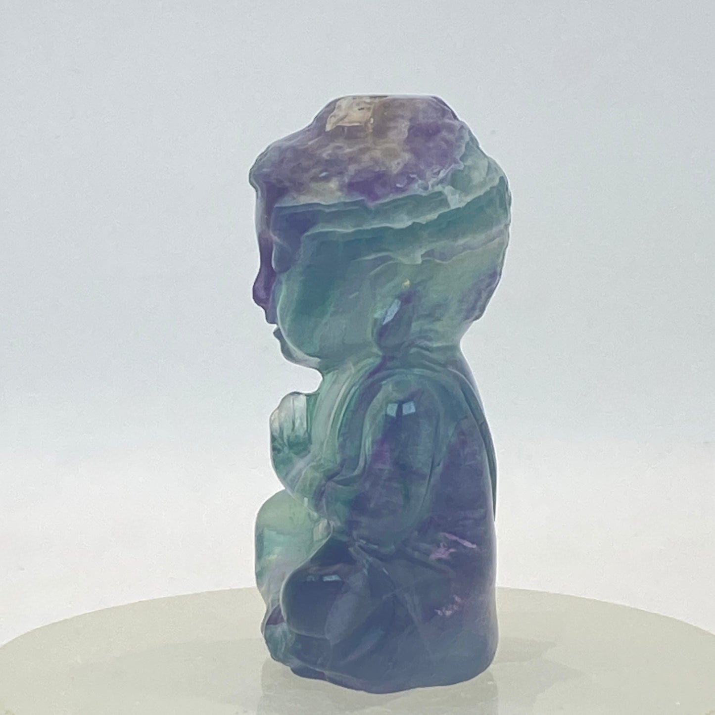 Fluorite Buddha #1