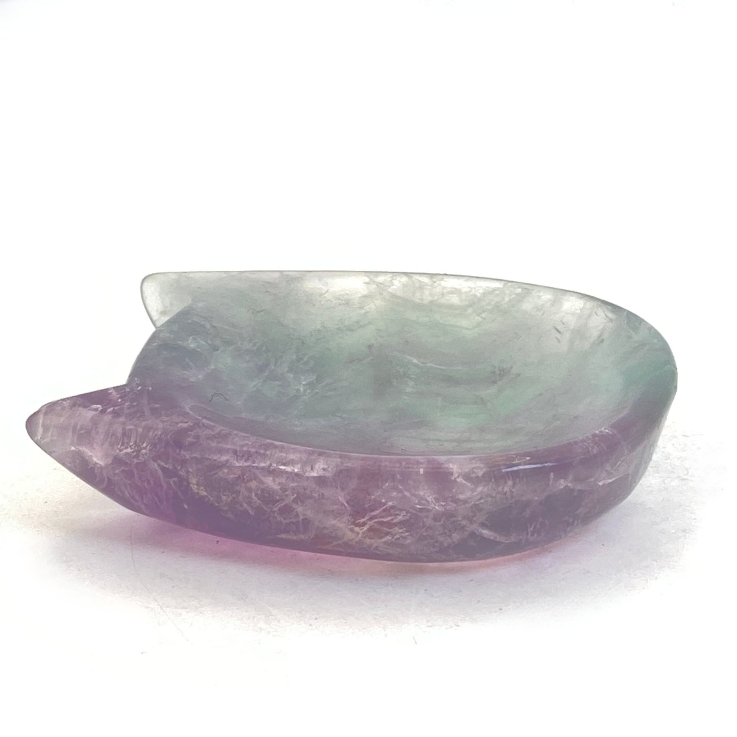 Fluorite Cat Bowl