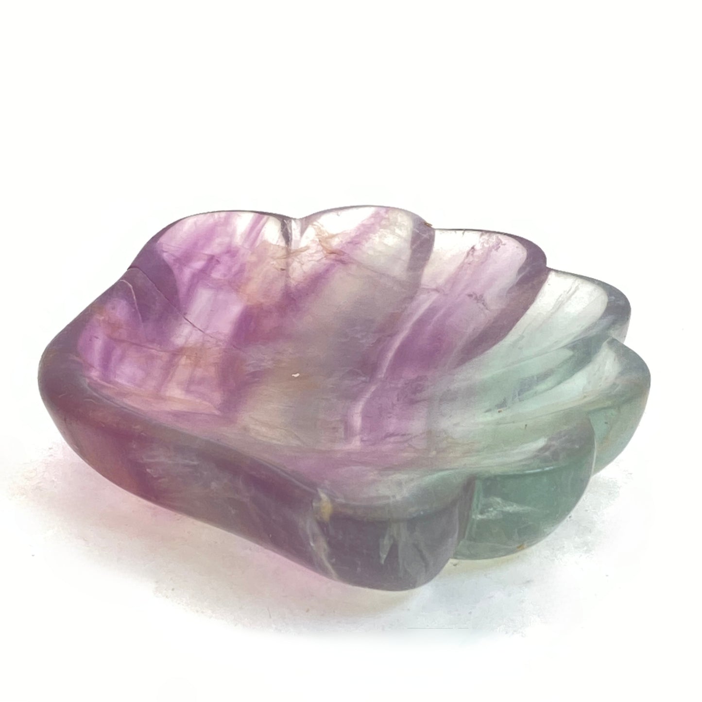 Fluorite Shell Bowl