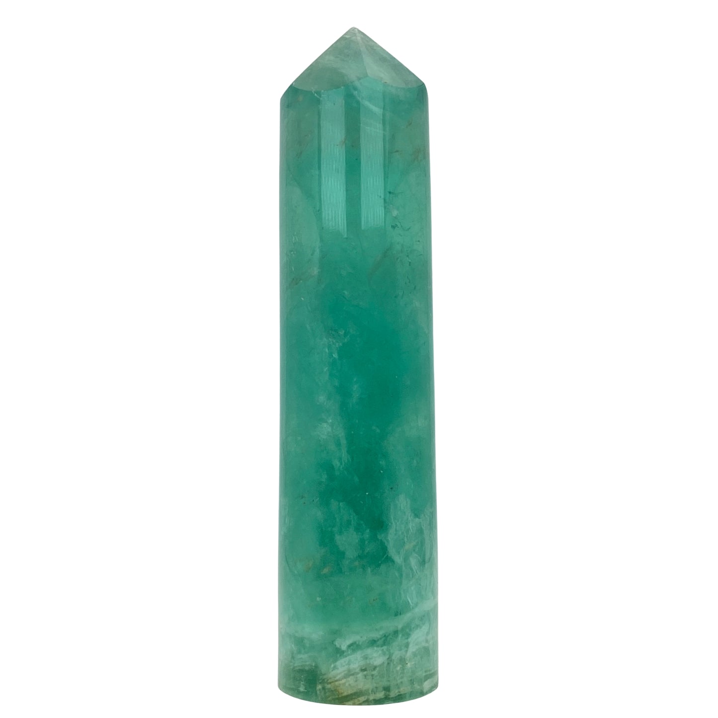 Green Watermelon Fluorite Circular Tower #2 - 1.2kg!