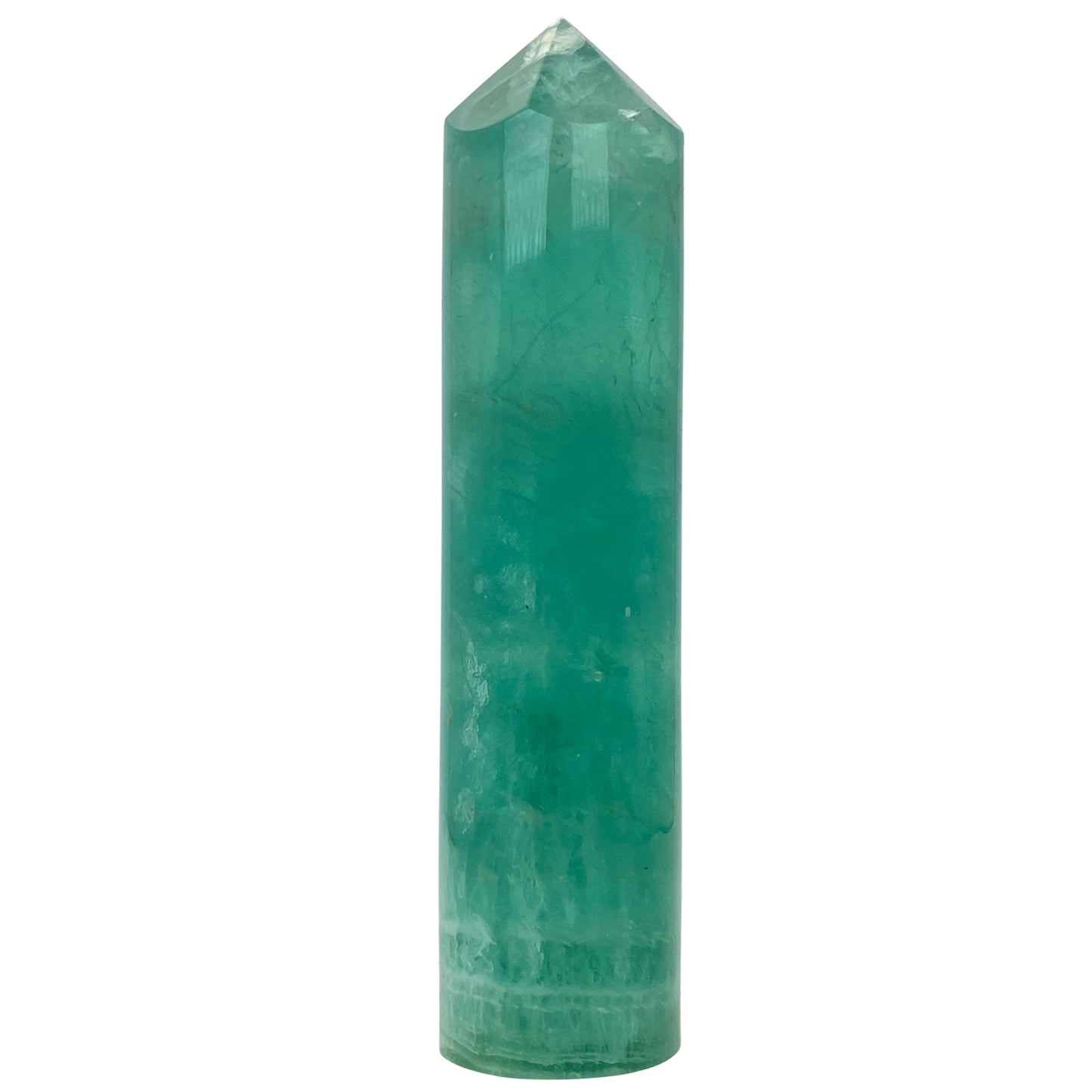 Green Watermelon Fluorite Circular Tower #2 - 1.2kg!