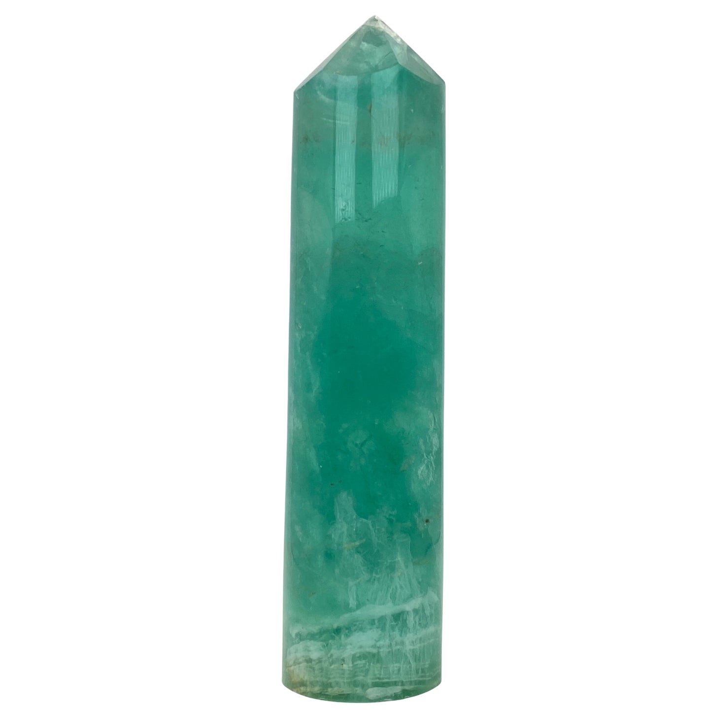 Green Watermelon Fluorite Circular Tower #2 - 1.2kg!