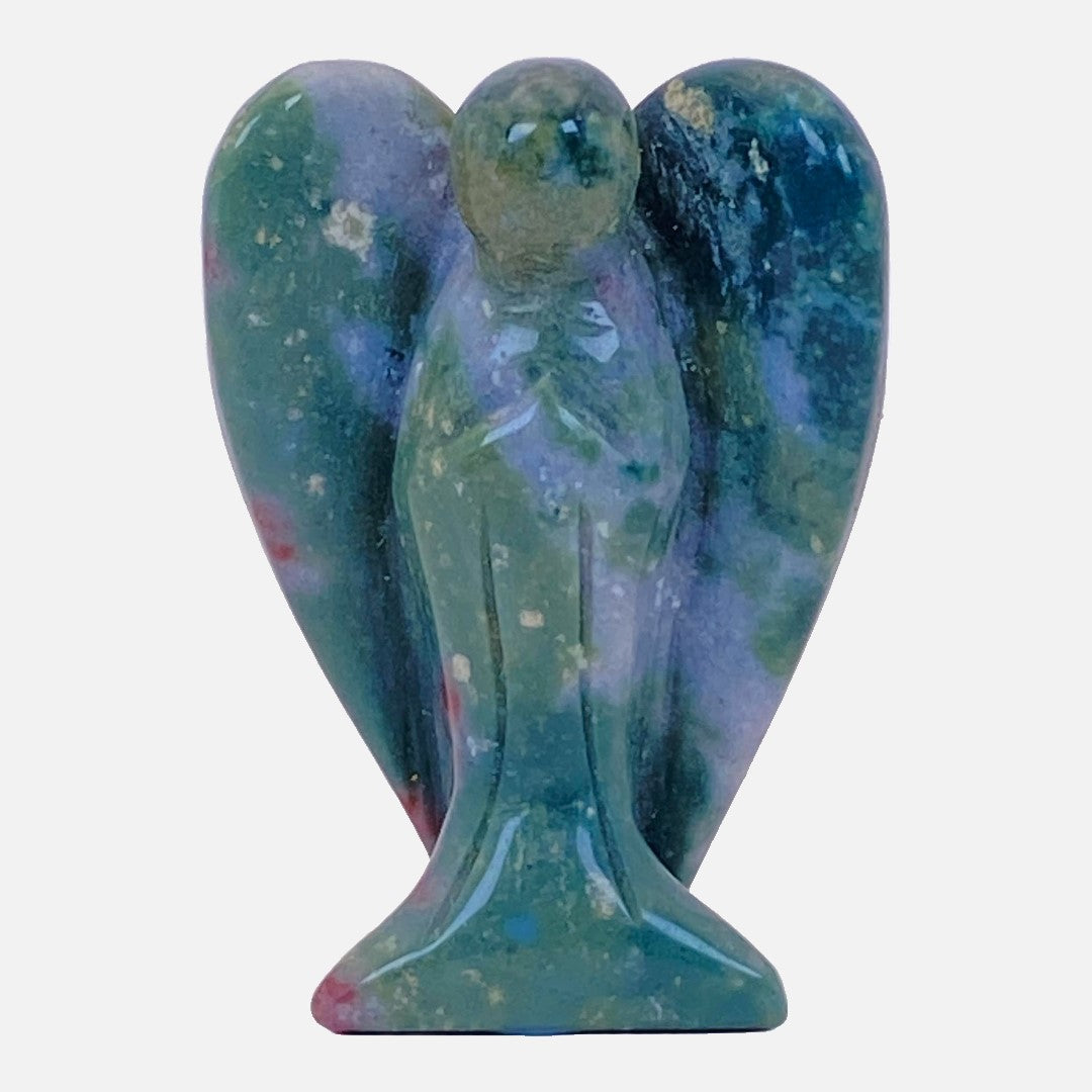 Moss Agate Angel #1 - Small