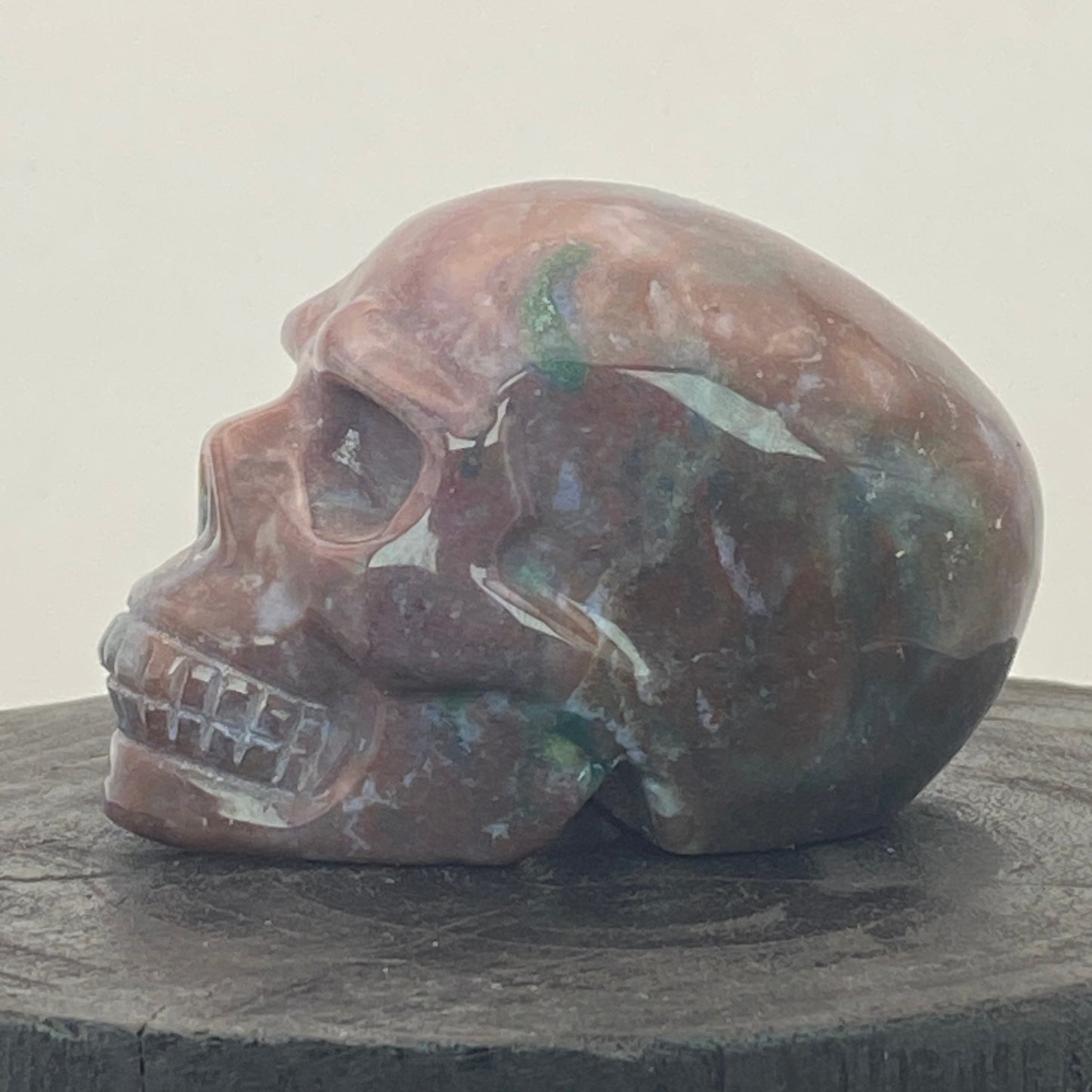 Ocean Jasper Skull #4