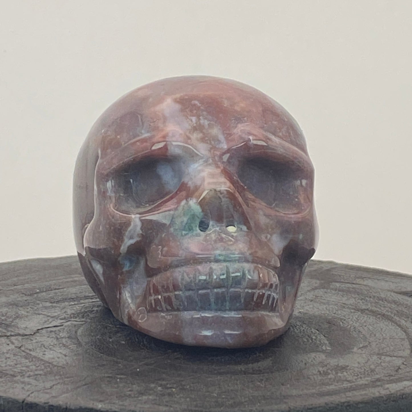 Ocean Jasper Skull #4