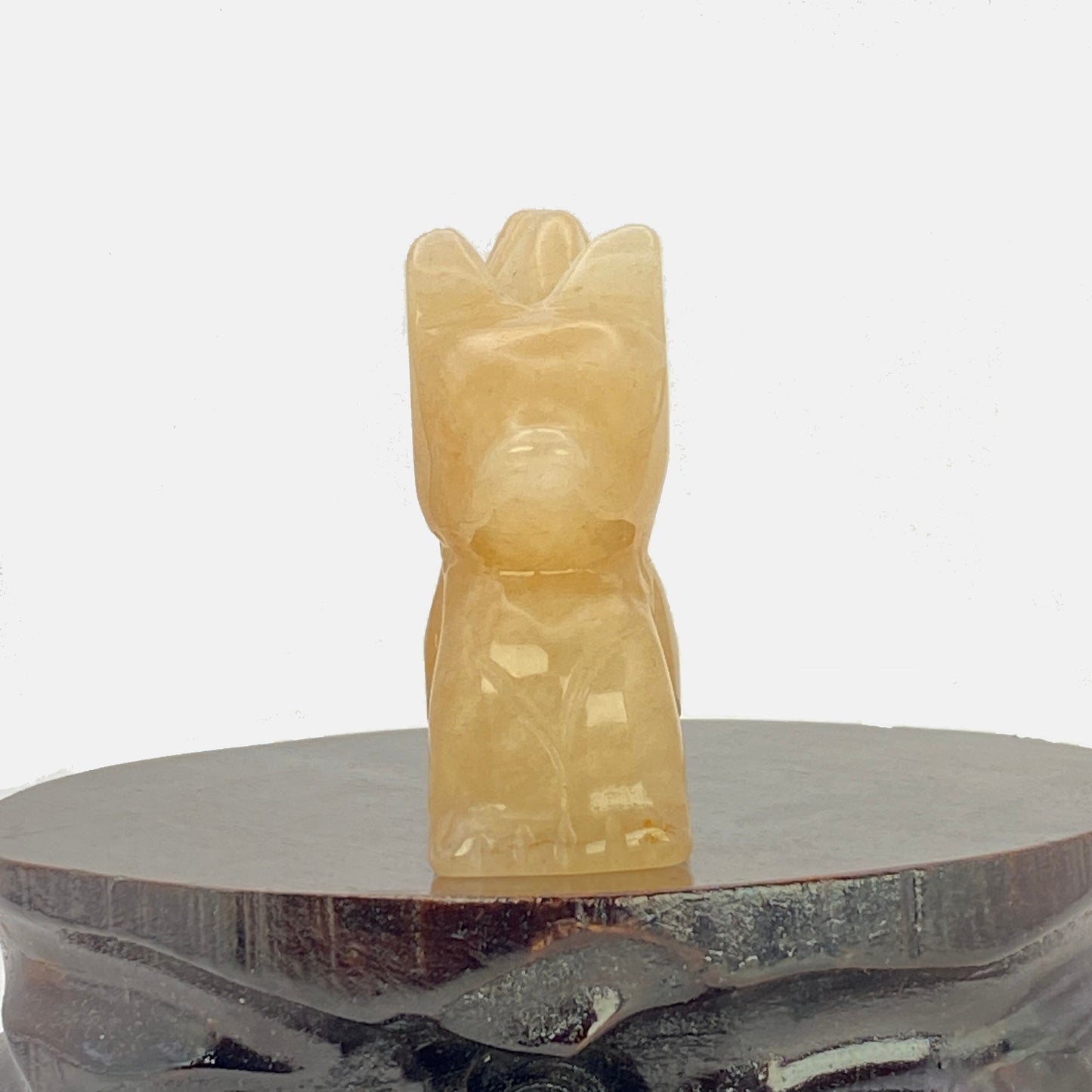 Peach Calcite 9 Tail Fox