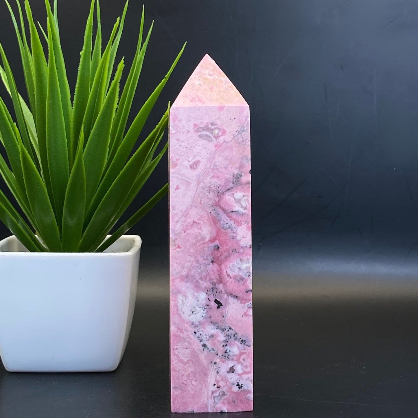 Peruvian Rhodochrosite Tower #1