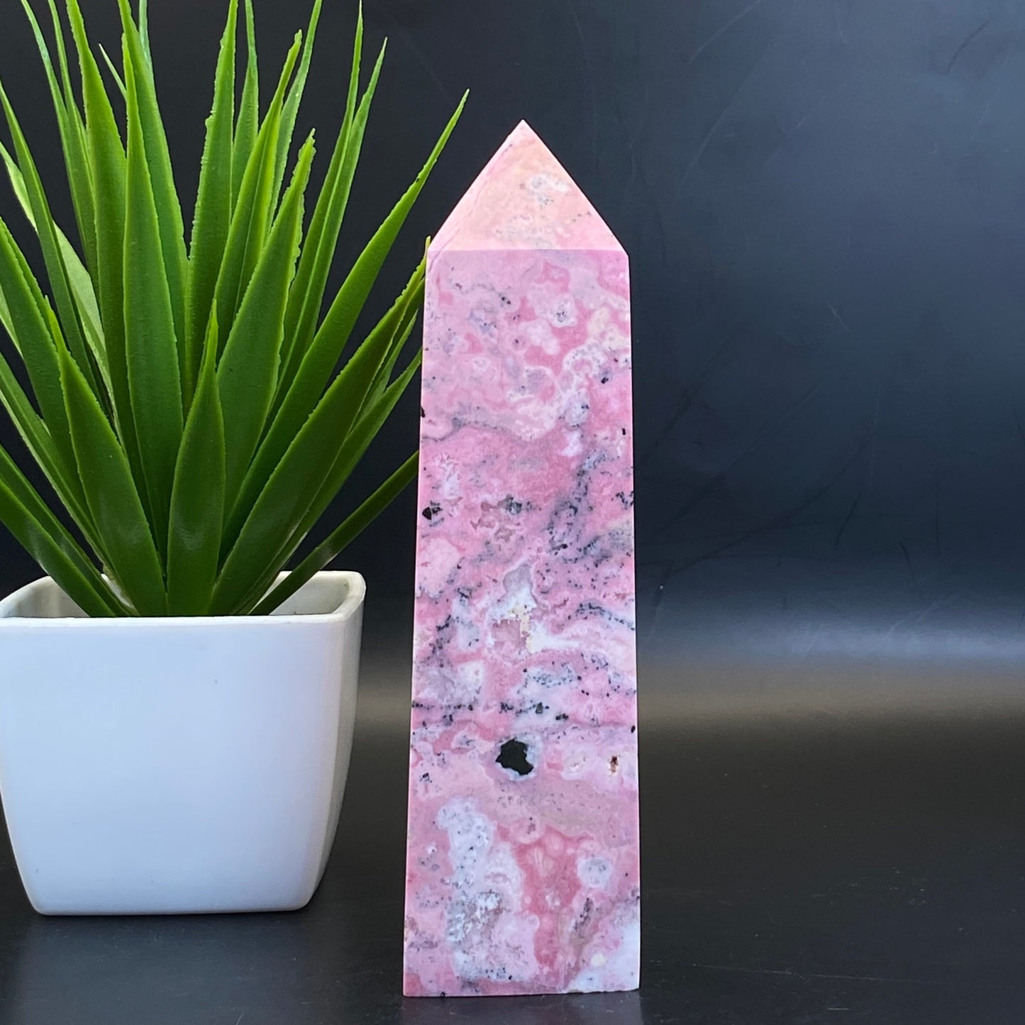 Peruvian Rhodochrosite Tower #1