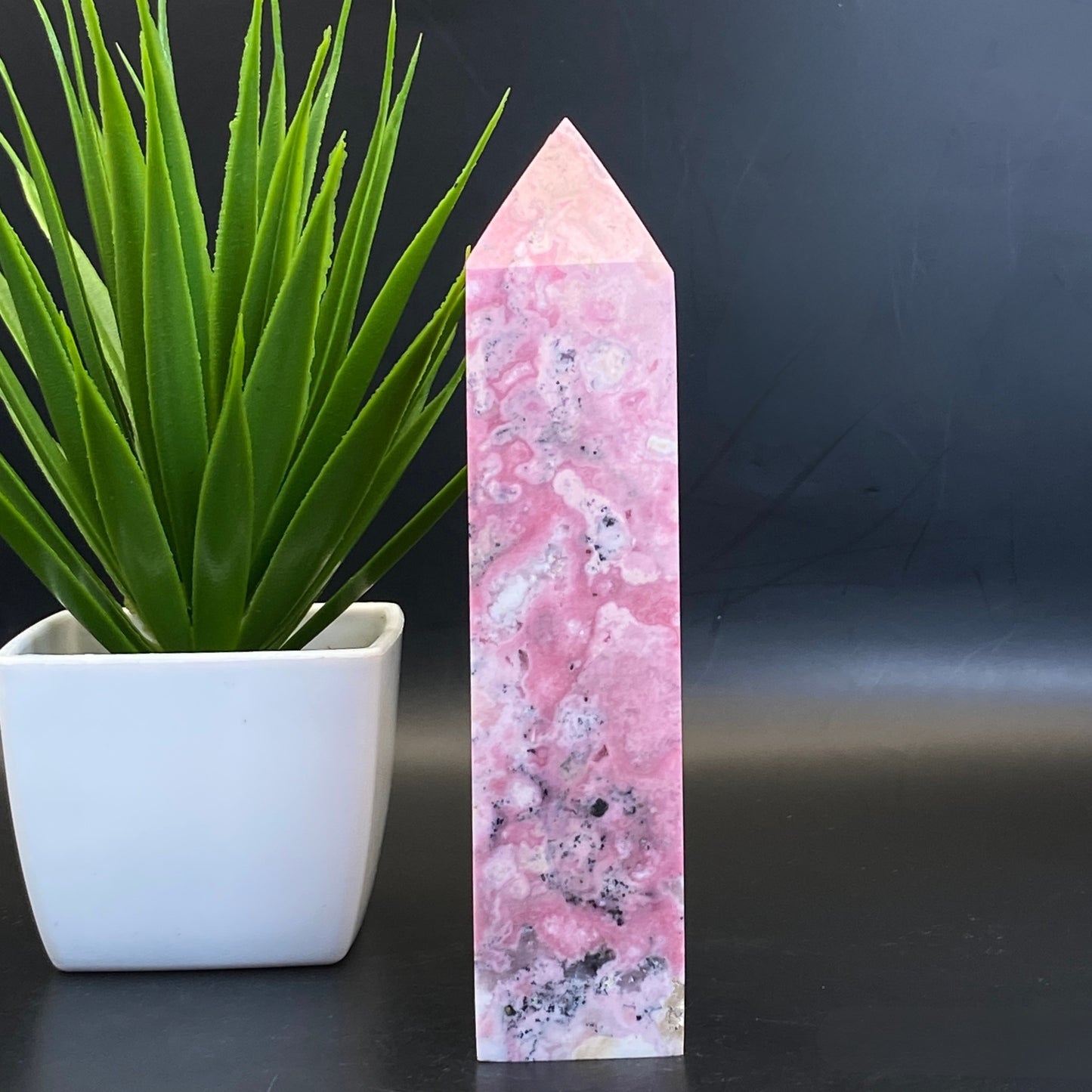 Peruvian Rhodochrosite Tower #1