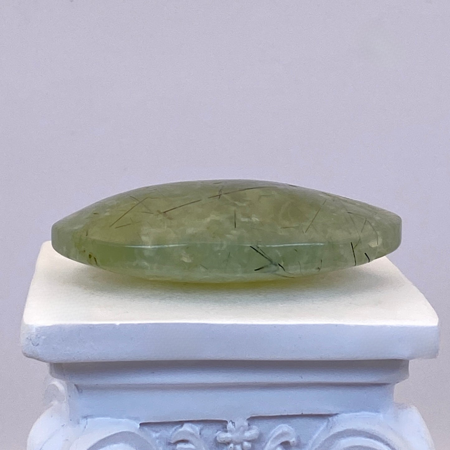 Prehnite Pillow Palm Stone #3