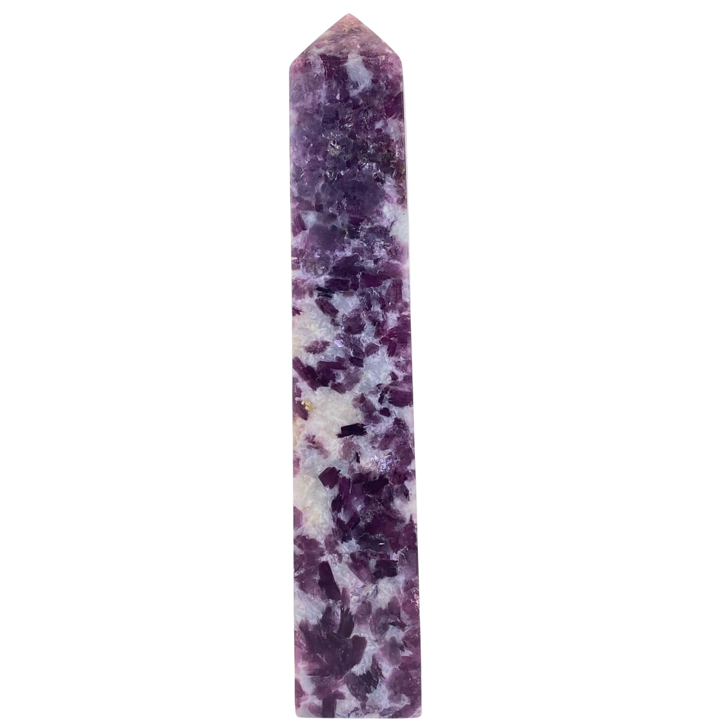 Purple Mica Tower #3 - Over 1kg! - 23cm