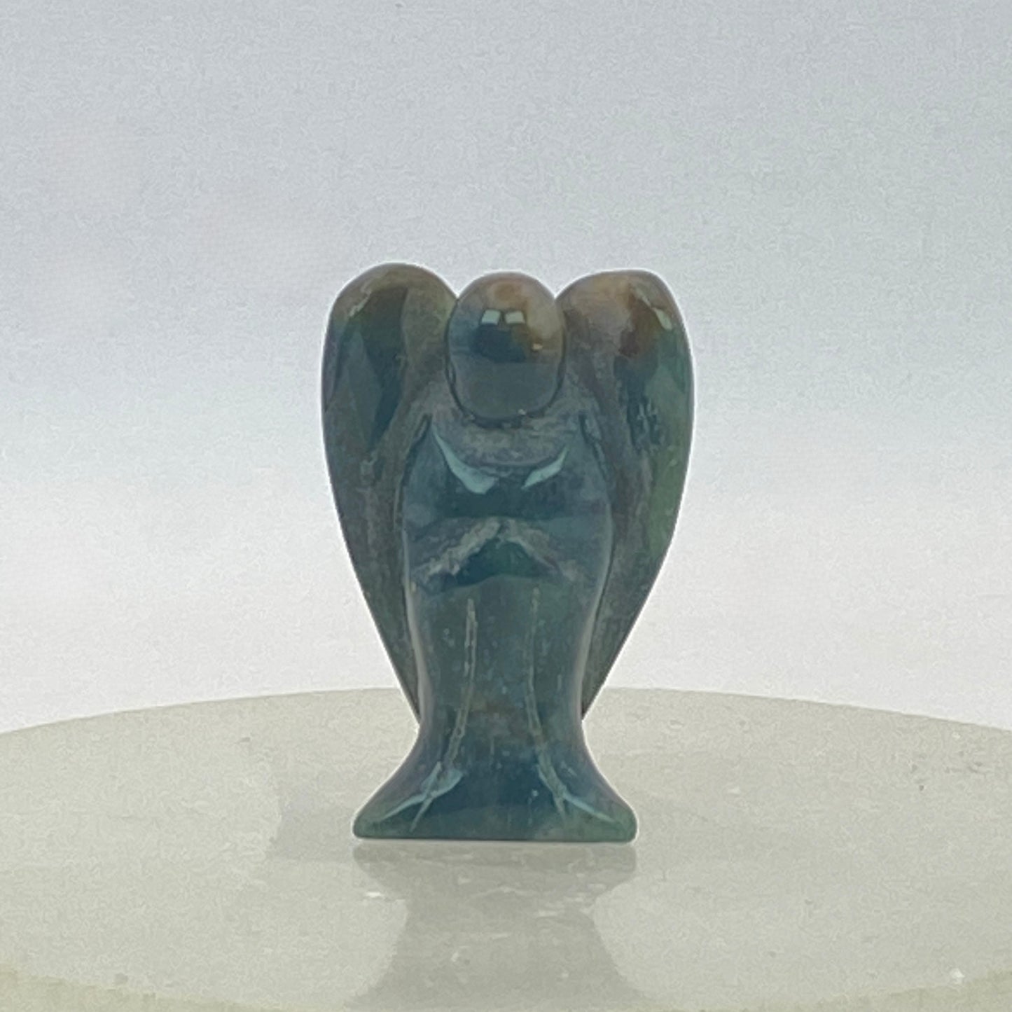Moss Agate Angel #3 - Small