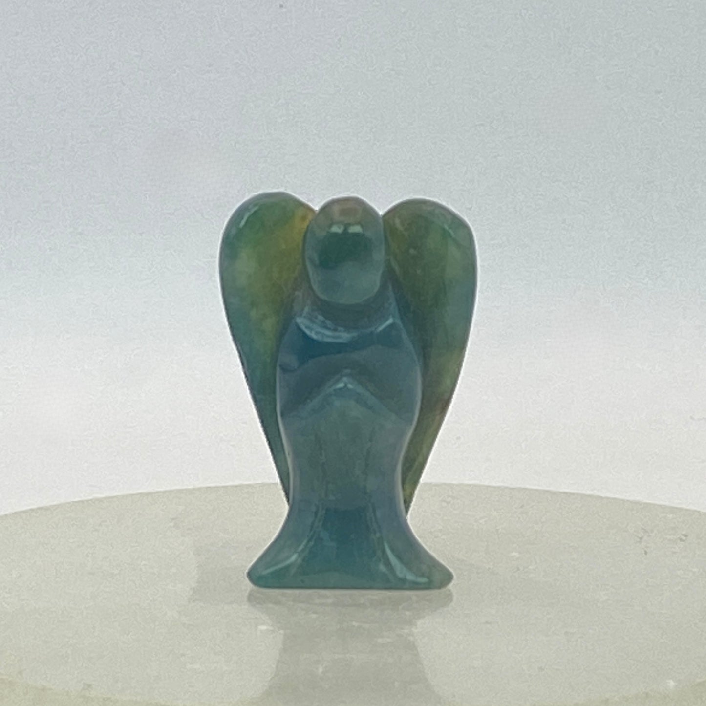 Moss Agate Angel #6 - Small