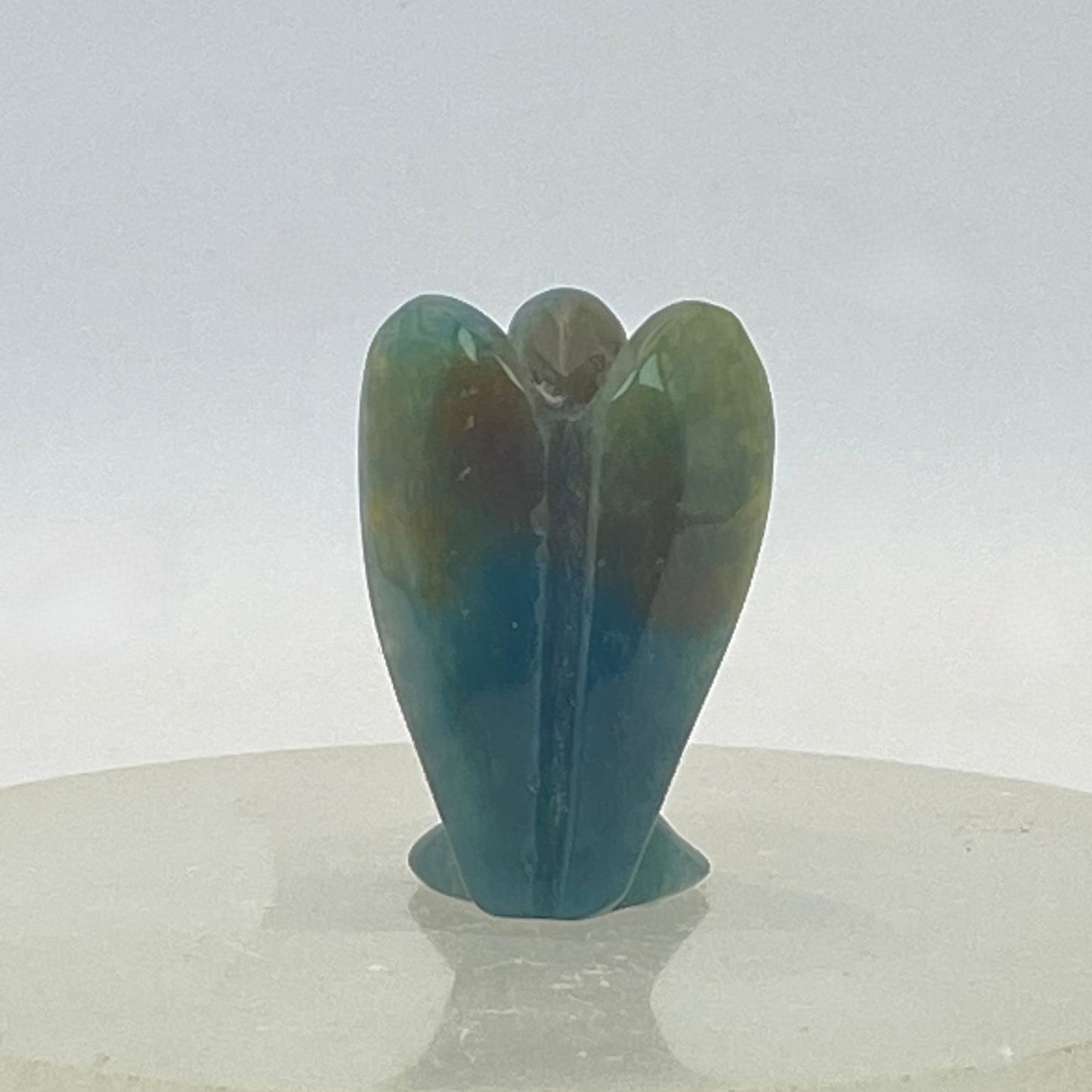 Moss Agate Angel #8 - Small