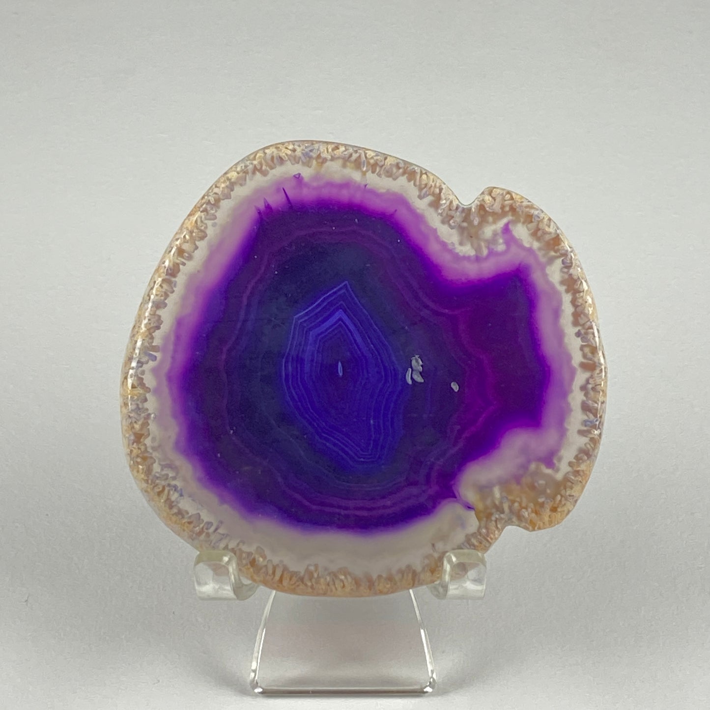 Agate Slice #18 - Dyed