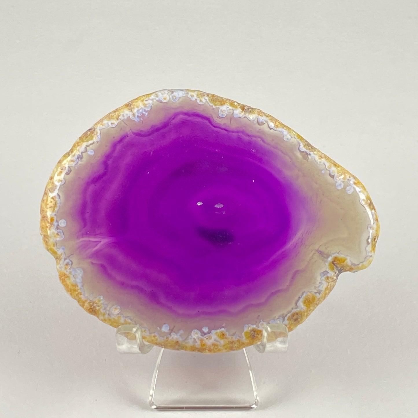Agate Slice #49 - Dyed