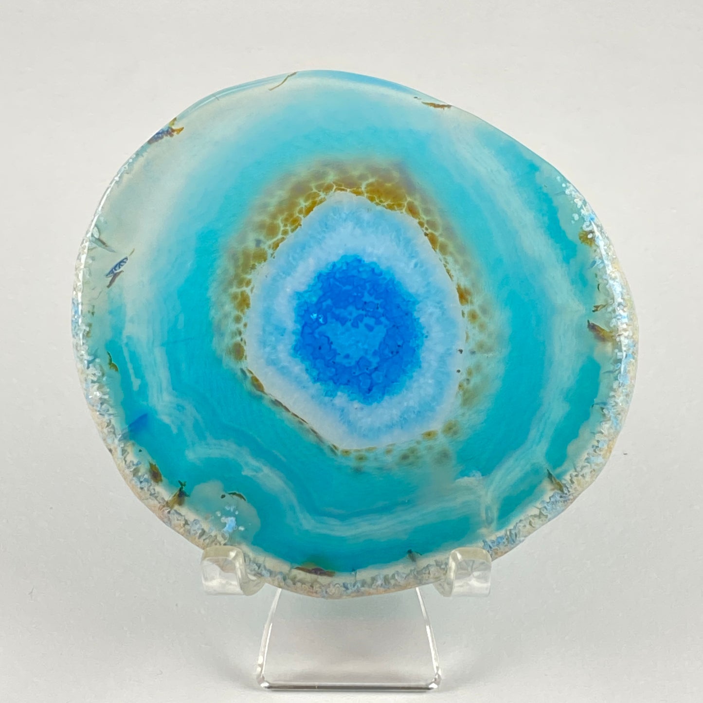 Agate Slice #69 - Dyed