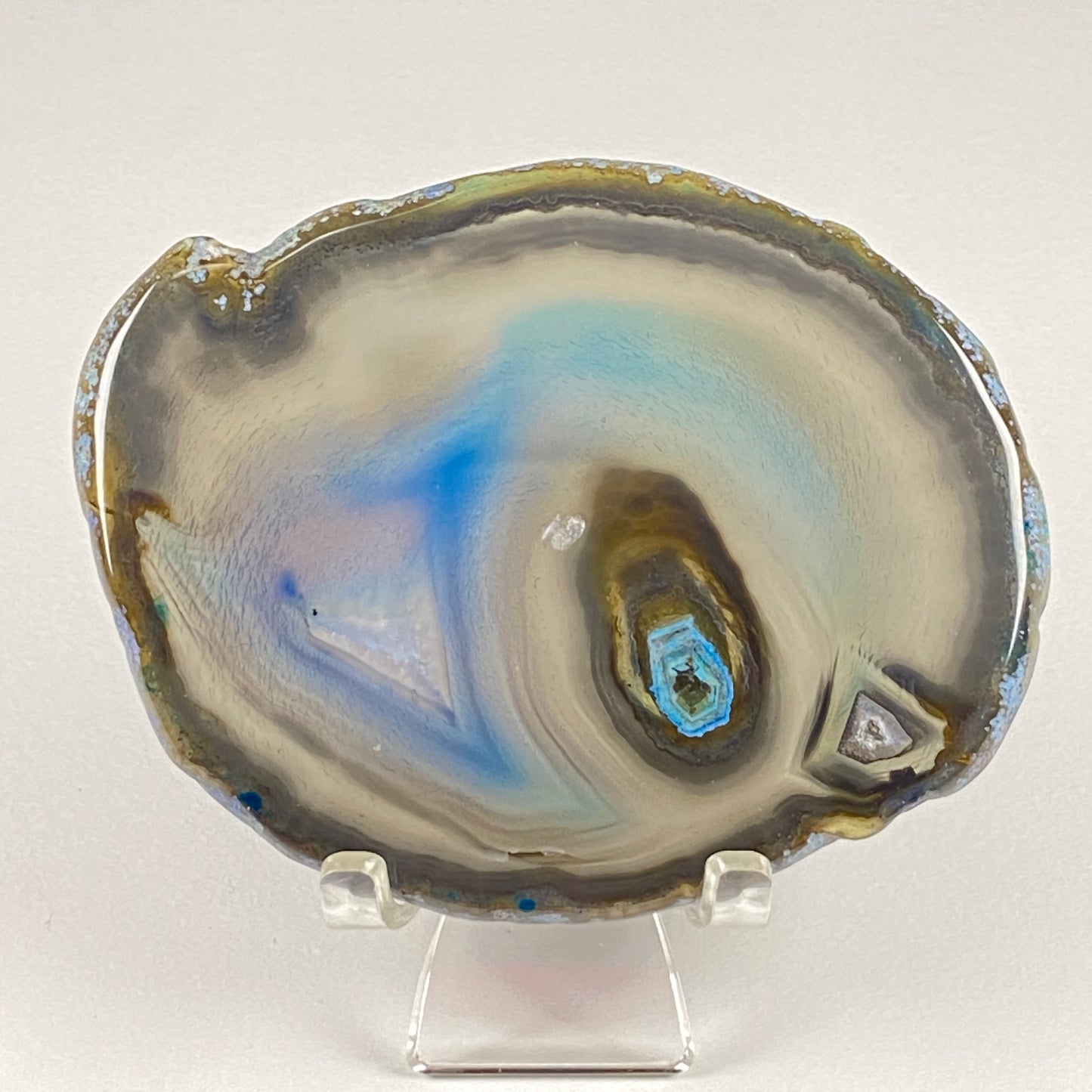 Agate Slice #72 - Dyed