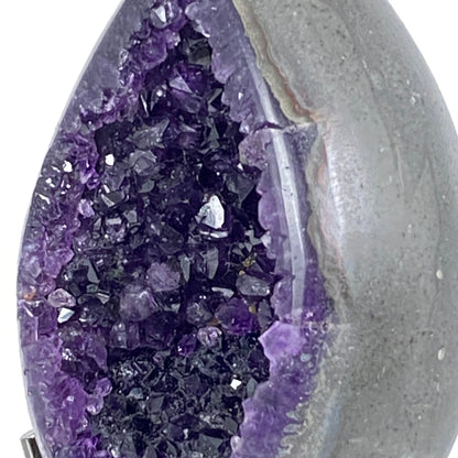 Amethyst Egg Cluster with FREE Stand!