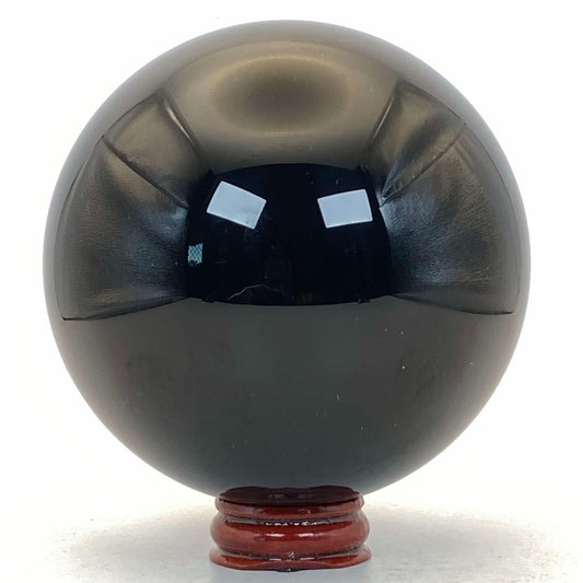 Black Obsidian Sphere #2