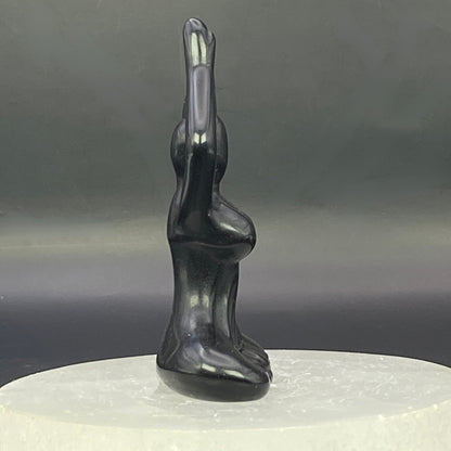 Black Obsidian Yoga Goddess