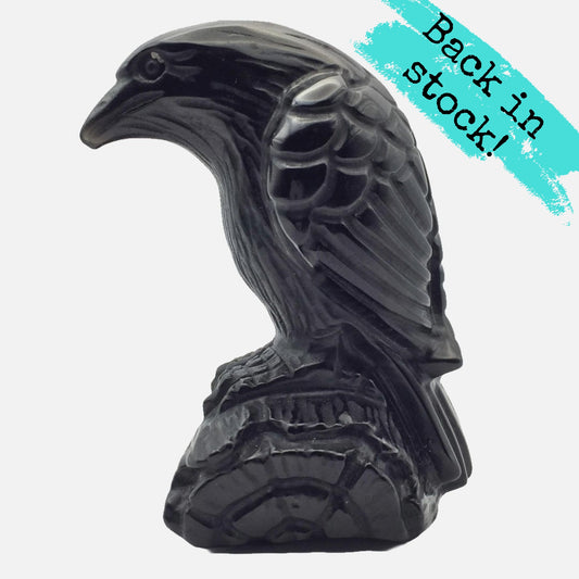 Black Obsidian Raven