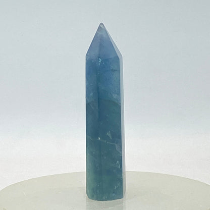Blue Fluorite Point #5