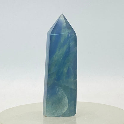 Blue Fluorite Point #5