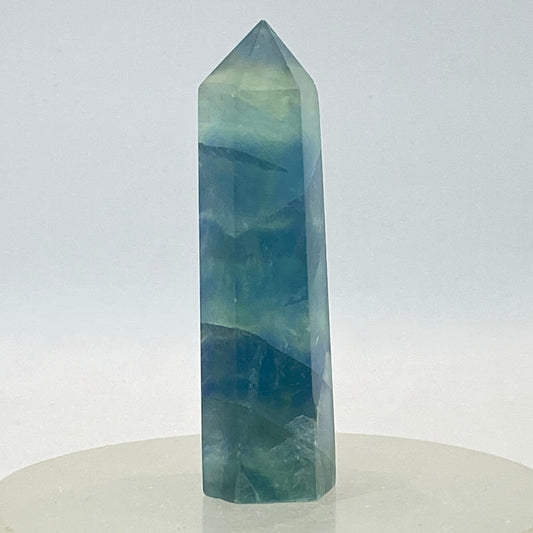 Blue Fluorite Point #6