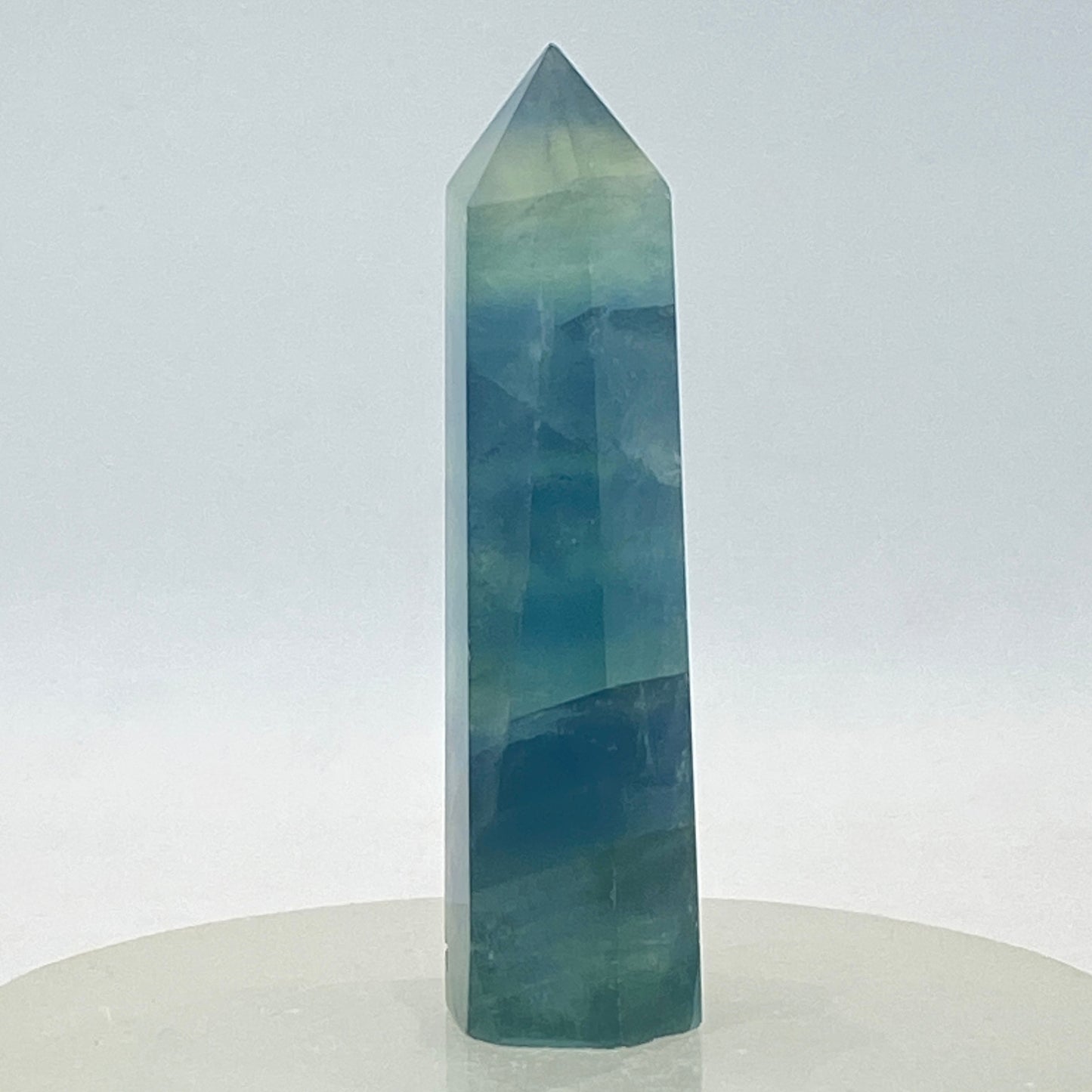 Blue Fluorite Point #6