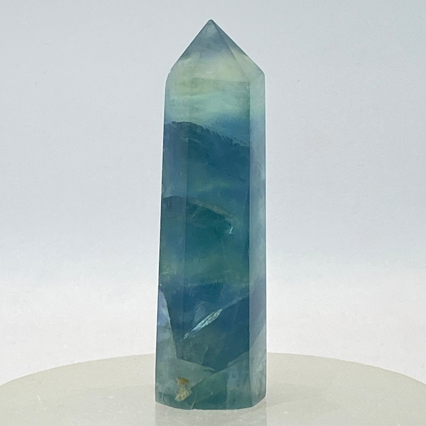 Blue Fluorite Point #6