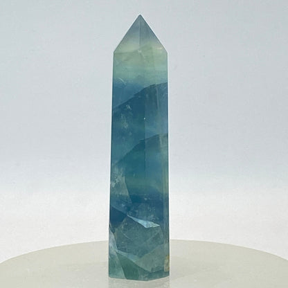 Blue Fluorite Point #6