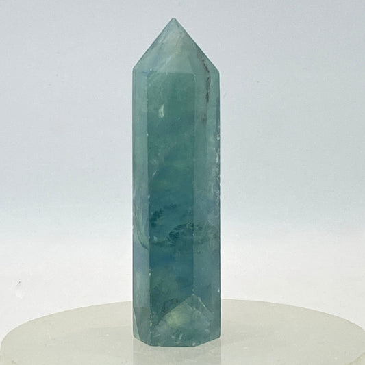 Blue Fluorite Point #8