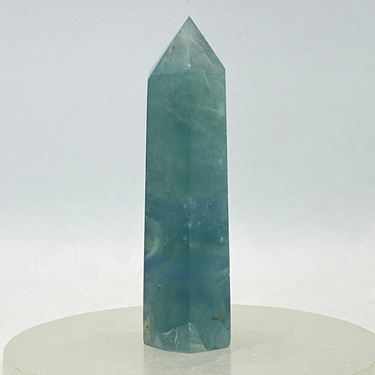 Blue Fluorite Point #8