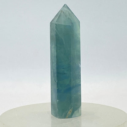 Blue Fluorite Point #8