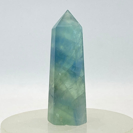 Blue Fluorite Point #9