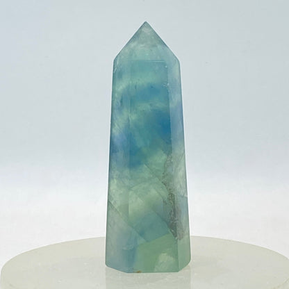 Blue Fluorite Point #9