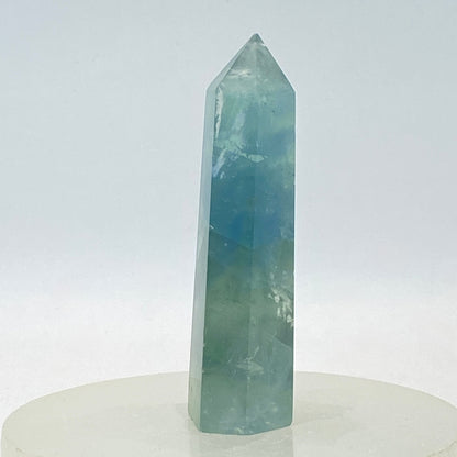 Blue Fluorite Point #9