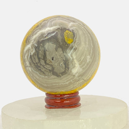 Bumblebee Jasper Sphere #3
